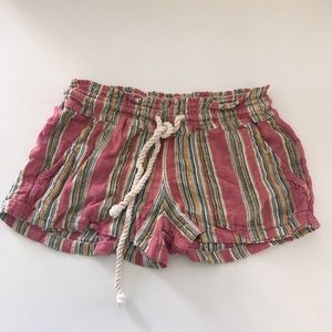 Multicolored beach shorts